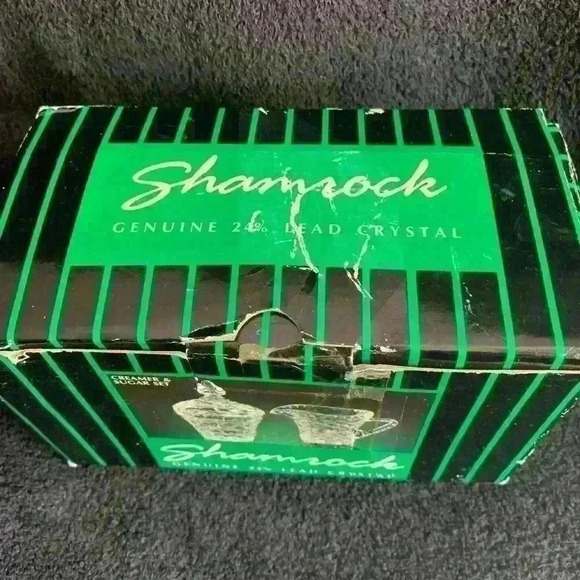 VINTAGE 1980s SHAMROCK
SUGAR and CREAMER - Picture 9 of 11